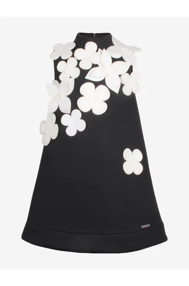 Jessie And James Girls Williow Dress in Black