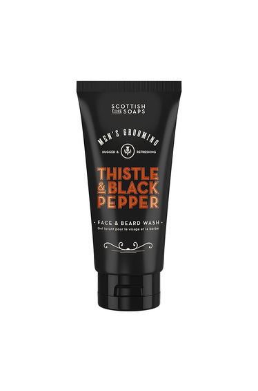 Scottish Fine Soaps Thistle & Black Pepper Face & Beard Wash 150ml