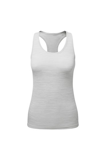 TriDri Womens/Ladies Multi Sport Melange Seamless 3D Vest - Cool Grey