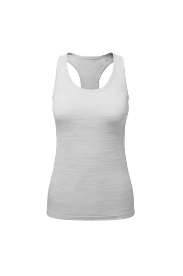 TriDri Womens/Ladies Multi Sport Melange Seamless 3D Vest - Cool Grey