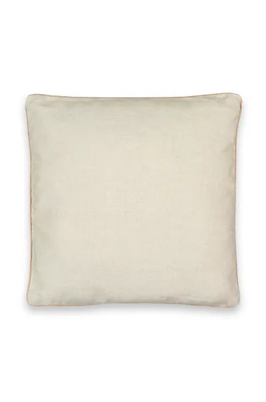 غطاء وسادة ديكور بكتان مغسول