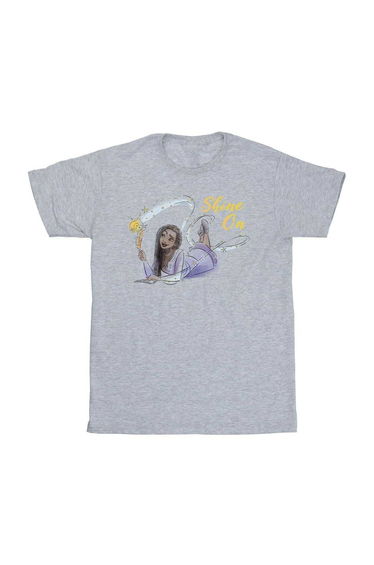 Wish Boys Shine On Asha Lying T-Shirt - Sport Grey