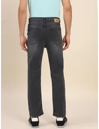 بنطلون جينز بخصر وسط - 4