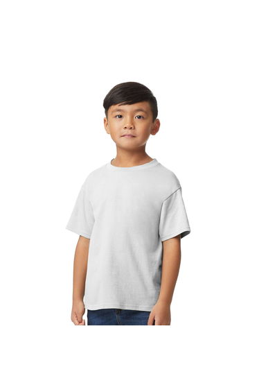 Gildan Childrens/Kids Midweight Soft Touch T-Shirt - Sports Grey