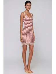 Henry Stripe Knit Mini Dress - 1