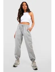 Petite Mix And Match Basic Oversized Jogger - grey marl