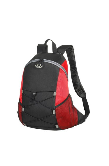 Shugon Adults Unisex Chester Backpack - Black/Red