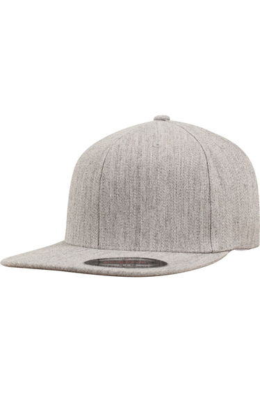 Flexfit by Yupoong Unisex Adults Flat Visor Cap - Heather