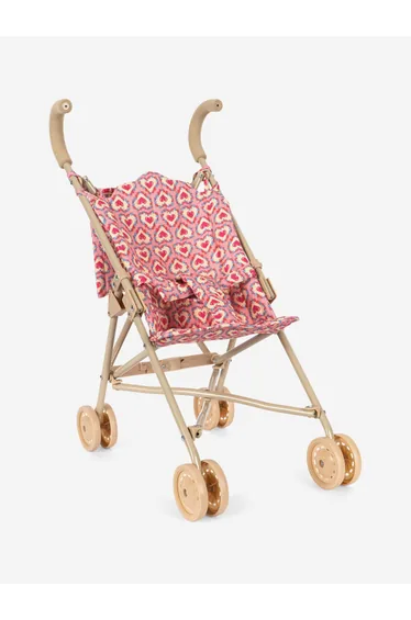 Konges Sløjd Girls Doll Stroller in Pink