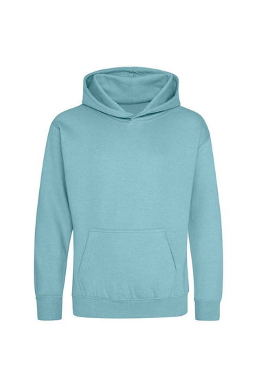 Awdis Childrens/Kids Heather Hoodie - Seafoam