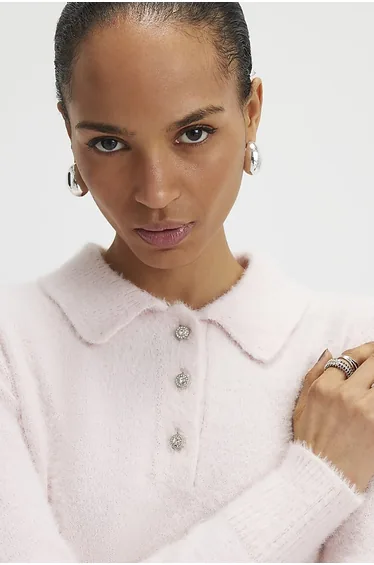 توب ريفر ايلاند زهري محبوك بأكمام طويلة