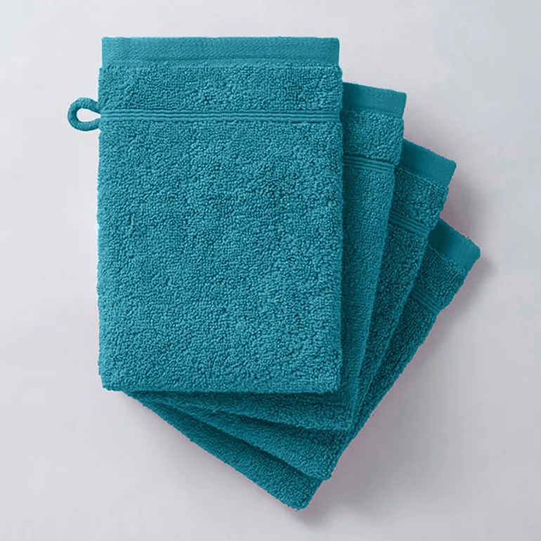 Pack of 4 Cotton Wash Mitts