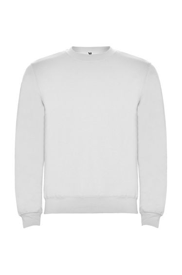 Roly Adult Clasica Crew Neck Sweatshirt - White