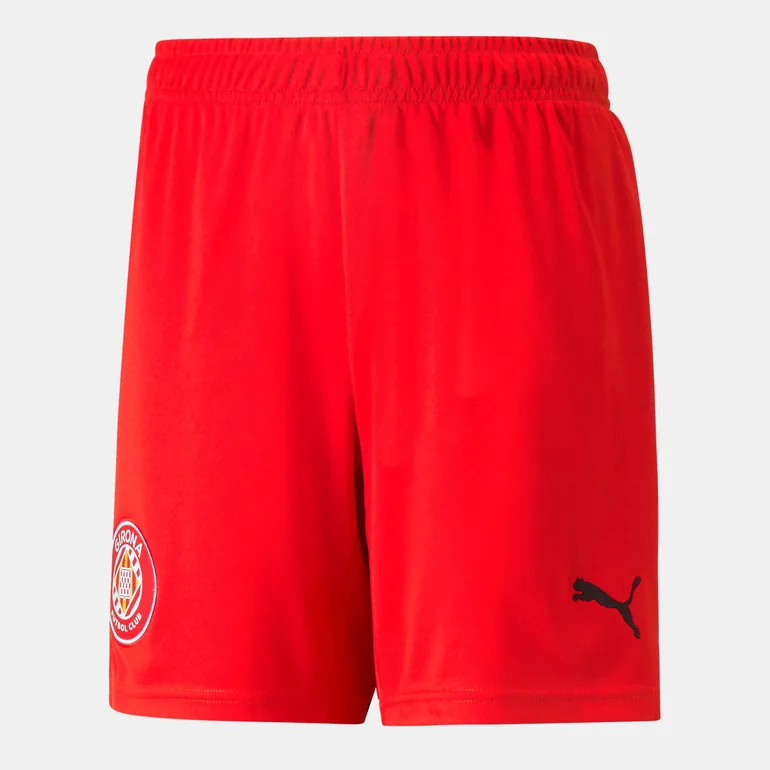 Boy's Puma Junior Girona Fc Replica Short in Red