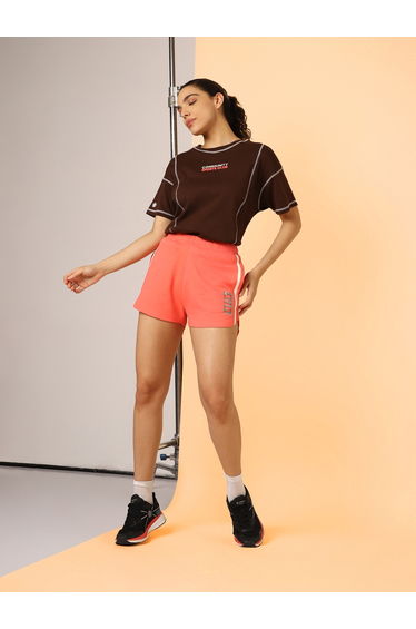 Women Coral Club Brand Carrier Shorts
