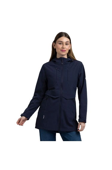Trespass Womens/Ladies Aylmer Soft Shell Jacket - Navy Marl