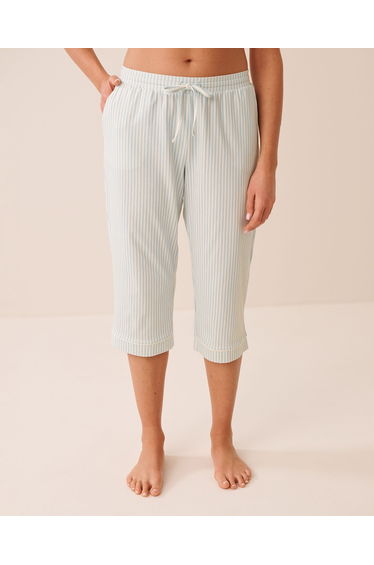 Cotton Pajama Capris