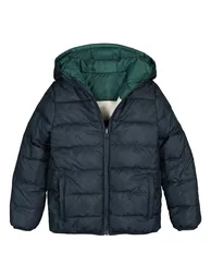 Reversible Hooded Padded Jacket - 4