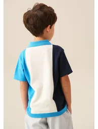 Ralph True Knit Colour Block Polo - 1