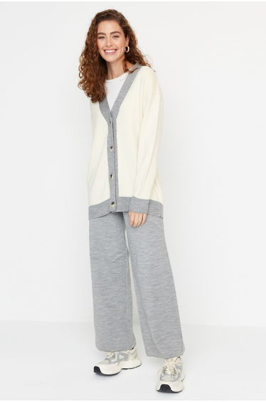 Two-Piece Set - Gray - Regular fit