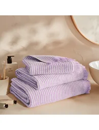 Malo Striped 100% Cotton Bath Towel - 3