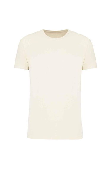 Kariban Mens BIO150IC Crew Neck T-Shirt - Coconut Milk