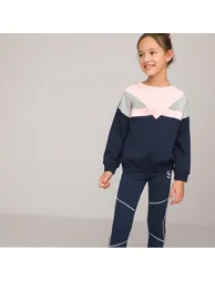 Cotton Mix Sweatshirt with Crew-Neck - 3