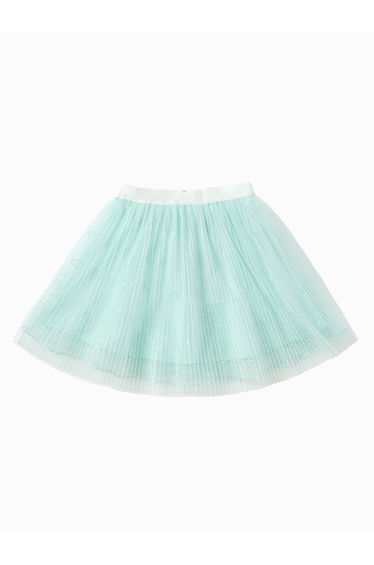 Girls' Tulle Skirt With Embroidery