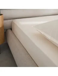 شرشف سرير قطن بحواف مطاطية بإرتفاع 30سم - 2