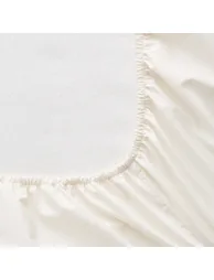 شرشف سرير قطن بحواف مطاطية بإرتفاع 30سم - 4