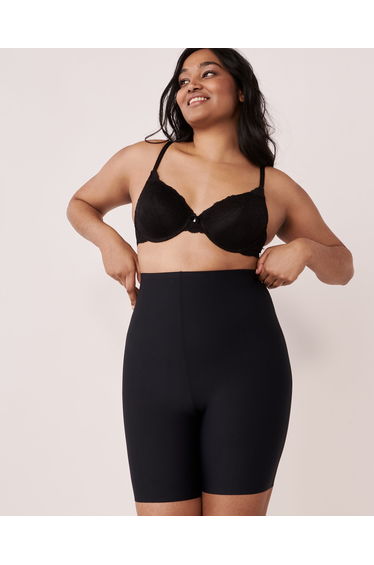 Microfiber High Waist Shaping Shorts