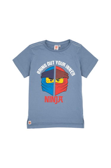 Lego Ninjago Boys Ninja Short-Sleeved T-Shirt - Blue