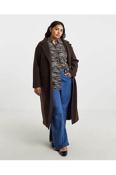 Mono Print Viscose Shirt
