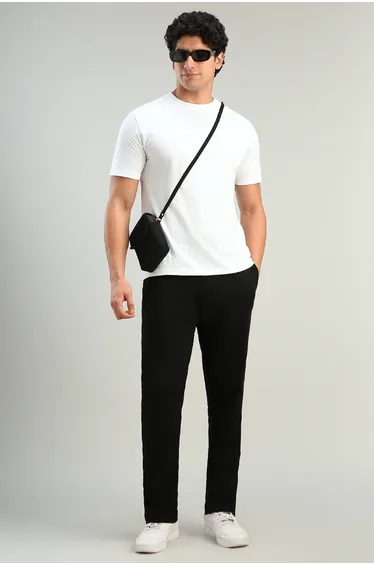 Casual Pants with Drawstring Waist