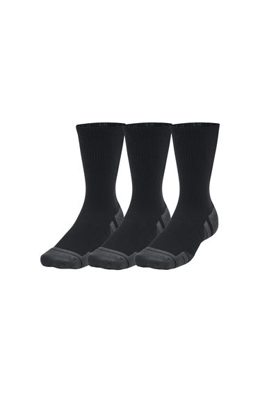 Under Armour Unisex Adult Performance Tech Crew Socks (Pack of 3) - Black