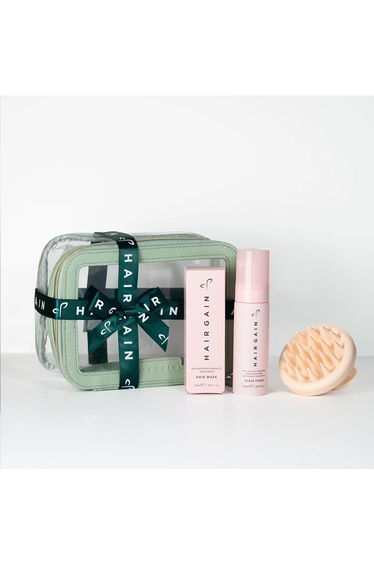 Hair Gain Scalp Care Edit Set - Scalp Foam, Nourishing Hair Mask & Sca