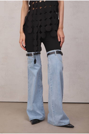 Willow Deconstruct Pants In Blue