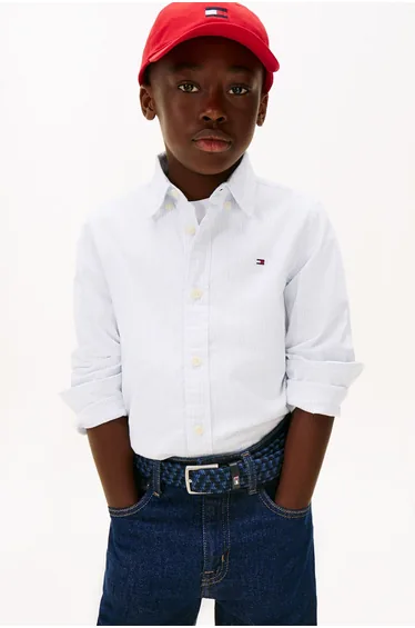 Flex Ithaca Shirt Ls Breezy Blue Stripe