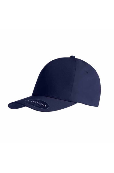 Yupoong Flexfit Unisex Delta Waterproof Cap (Pack of 2) - Navy