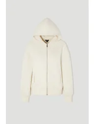 Premium Luxe Lounge Cosy Jersey Zip Up KM Branded Hooded Jumper - 3