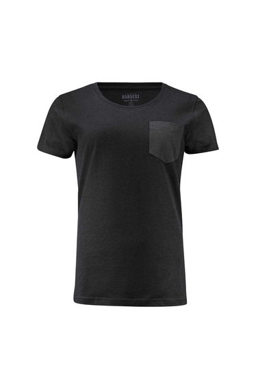James Harvest Womens/Ladies Walcott T-Shirt - Black