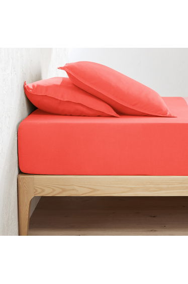 Linot 35cm High 100% Washed Linen Fitted Sheet
