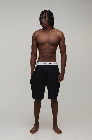 Tall MAN Loungewear Short - black