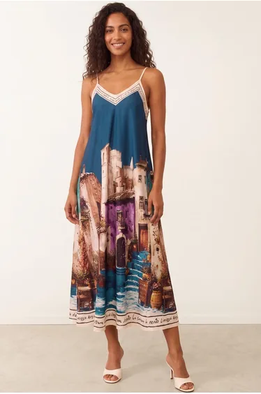 Satin Cami Dress