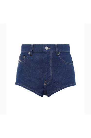 شورت برمودا ديزل أزرق ضيق