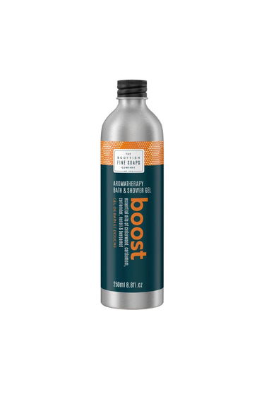 Scottish Fine Soaps Aromatherapy Boost Bath & Shower Gel 250ml