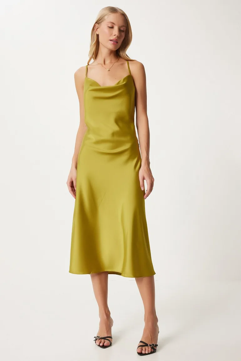 light green dress with hijab Sage Mist Ruching Lite
