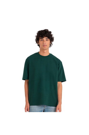 Ecologie Unisex Adult Arrow Heavy Oversized T-Shirt - Green