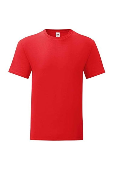Fruit of the Loom Mens Iconic 150 T-Shirt - Red
