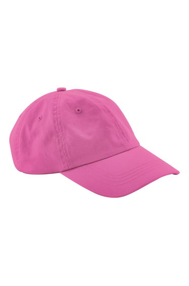 Beechfield 6 Panel Low Profile Dad Hat - True Pink